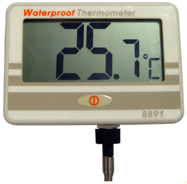 Termometro digitale con sonda in acciaio inox