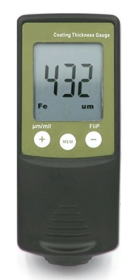 spessimetro portatile per rivestimenti e vernici con set di calibrazione